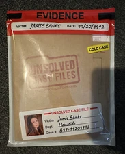 Unsolved Case Files Game Jamie Banks Cold Case Murder Mystery Put back together!
