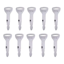 10 Ignition Key For Toyota Forklift Equipment Toynew A62597 7591-23330-71 162597