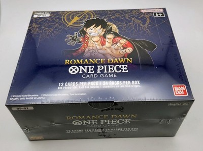 op01 english booster box One Piece Slim Fit English OP01 (Blue Bottom) & OP02 Booster Box Acryl –  TCG Armour main image 0