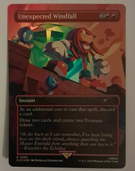 Unexpected Windfall #2092 Rainbow Foil Secret Lair x Sonic: Chasing Adventure