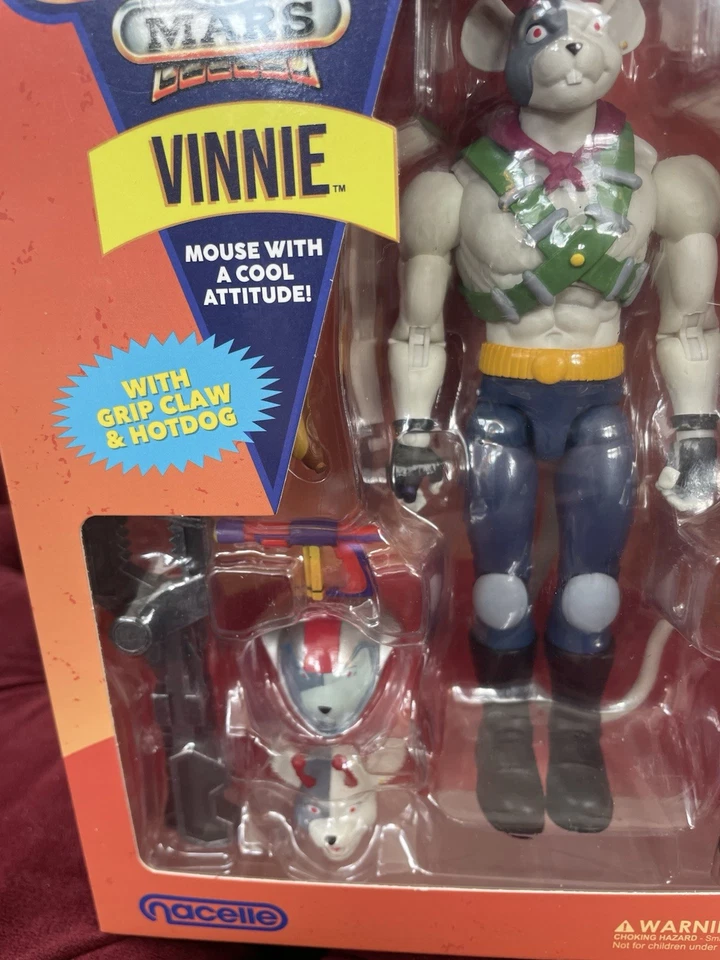 FULL SET NIB Biker Mice From Mars Throttle Modo Vinnie I COMBINE SHIPPING - Image 3 of 4