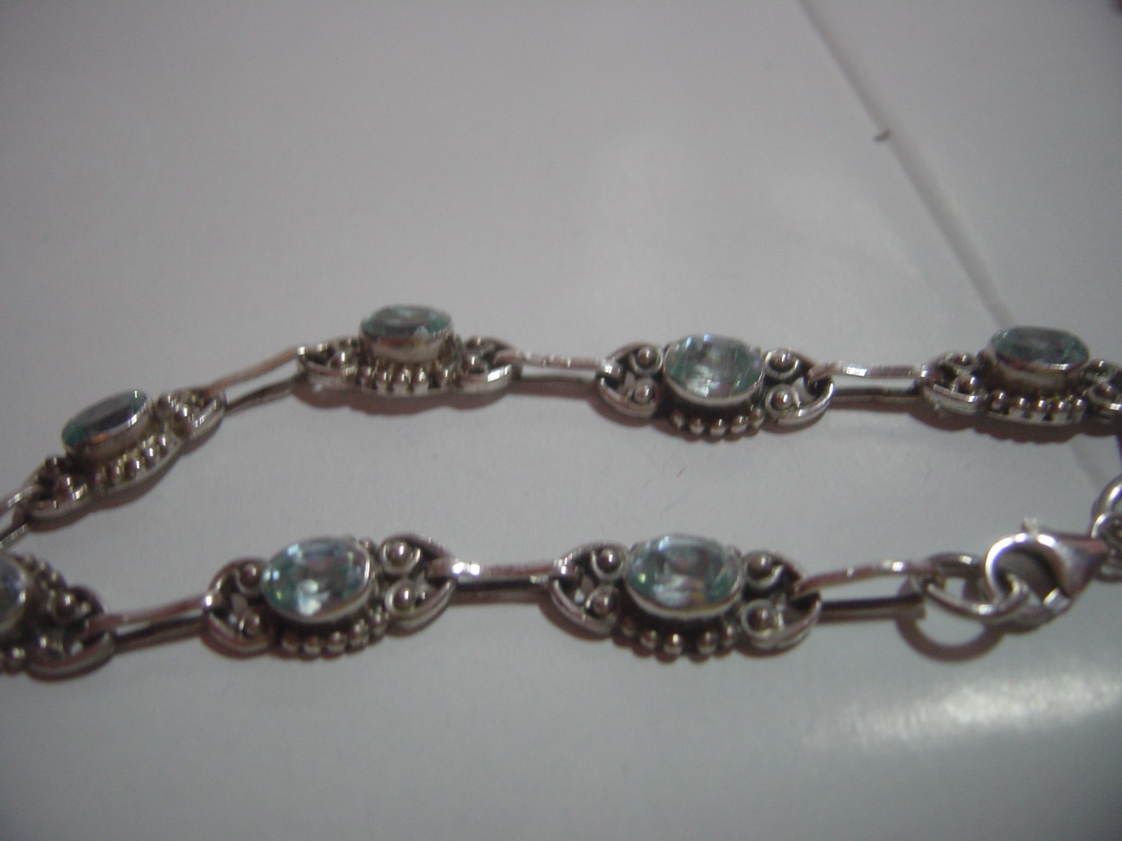 VINTAGE SUPERB SOLID STERLING SILVER BRACELET-GEN… - image 3