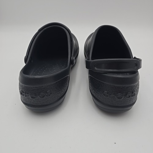Zuecos de trabajo Crocs Mercy para mujer - negros, EE. UU. W10 (10876-060-W10) - Imagen 3 de 10