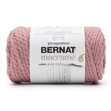 Bernat Macrame Yarn-Autumn Rose