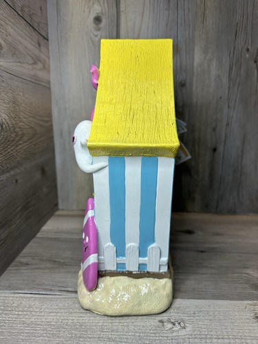 SUMMERWEEN Halloween Haunted LED Light Up Ghost Beach Lifeguard House NEW! - Picture 2 of 7