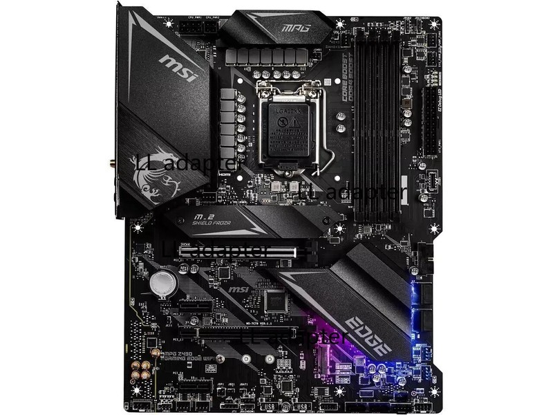 MSI MPG Z490 GAMING EDGE WIFI LGA 1200 Intel Z490 SATA 6Gb ATX Intel Motherboard