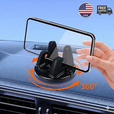 Universal Car Phone Mount 360 Rotation Non-Slip GPS Holder Bracket Stand USA SHI