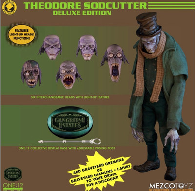 Mezco One:12 Collective Theodore Sodcutter Gangreene Estates Mezco Exclusive