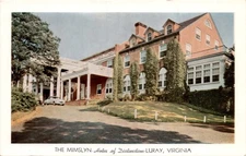 MIMSLYN-Hotel of Distinction, LURAY, VIRGINIA, SHEN Postcard