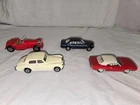 (4) VINTAGE 1:64 SCALE LOOSE TOY CARS - SEE DESCRIPTION FOR CONTENTS
