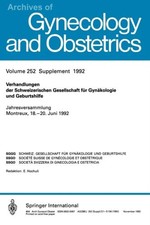 Verhandlungen Der Schweizerischen Gesellschaft Fur Gynakologie Un
