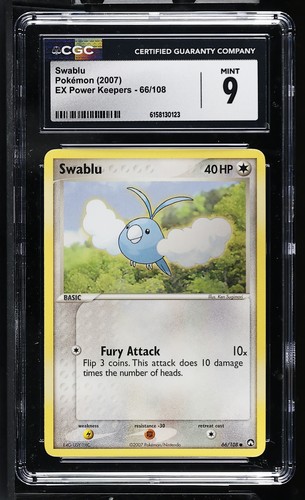 Swablu graded CGC 9 for sale on eBay