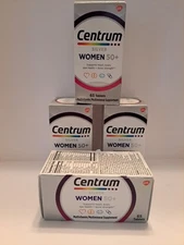 Women 50+ Centrum Silver Multivitamin  Multimineral 65 Tabs Health Buy 3 Get One