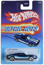 Matchbox Hot Wheels '71 AMC Javelin, Ultra Hots 3/8 Blue 