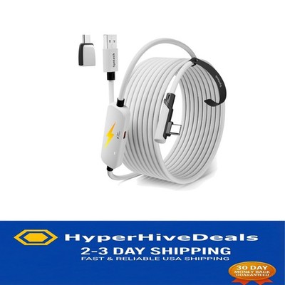 2026 Upgraded 16FT Link Cable for Oculus/Meta Quest 3 & 2 with Fast Charging
