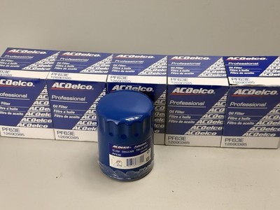 Engine Oil Filter AC Delco PF63E PF63F BULK 5 pcs.  PER CASE OEM