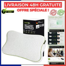 BLACKROLL Recovery Pillow Oreiller Ergonomique Mousse Mémoire de Forme 50x30 cm