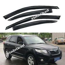 Fit For Hyundai Santa Fe 06-12 Window Side Visors Sun Rain Guard Vent Deflector Fit For Hyundai Santa Fe 06-12 Window Side Visors Sun Rain Guard Vent Deflector