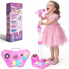 Kids Stand Karaoke Machine Toys for 3 4 5 6 7 8 Year Old Girls Gift, Kid Rech...