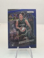 2025 Panini Prizm WNBA Blue Velocity Jessica Shepard Minnesota Lynx