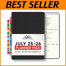 Comprehensive 2025-2026 Planner - Daily, Weekly & Monthly Organization Tool