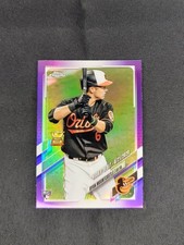 2021 Topps Chrome Update🔥Ryan Mountcastle🔥 Rookie Debut Purple Refractor SP