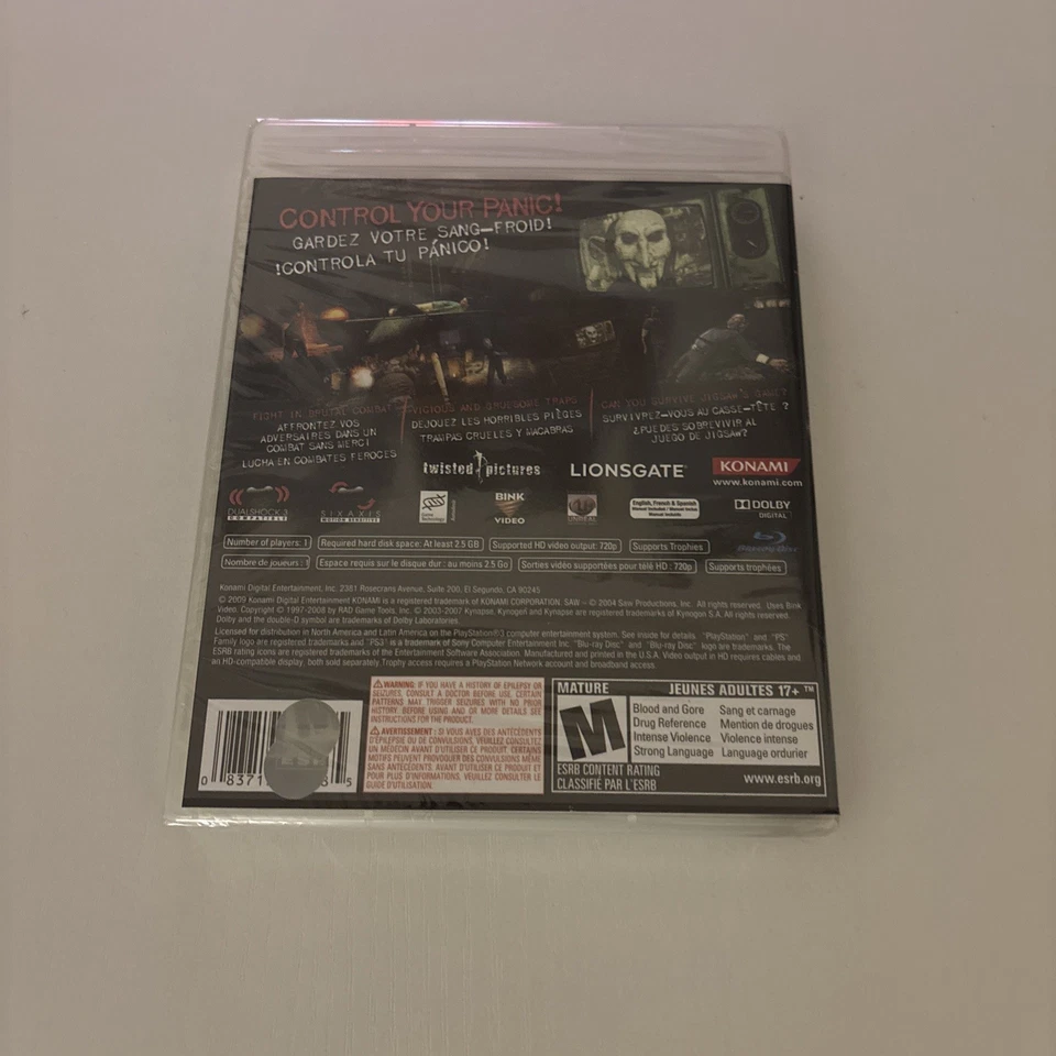 Sierra PS3 nueva sellada de fábrica Foto 2 de 4