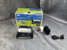 JVC Everio Gz-hd500 Hd500bu HD 80 GB HDD Dual Memory Camcorder 20x