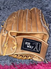 Vintage Bob Wolf Al Golden Japan Made RHT glove Mitt Professional Model Baseball