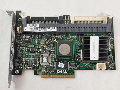 Dell PERC 5/i MX961 PCI Express x8 SAS / SATA RAID Card - Picture 5 of 6
