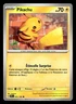 Pokemon Card Pikachu 051/162 French Temporal Forces