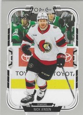 2025-26 O-Pee-Chee Base Set Card #9 Nick JENSEN