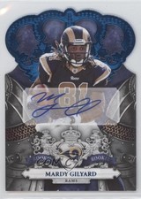 2010 Panini Crown Royale Blue Signatures 23/50 Mardy Gilyard #209 Auto 0a7