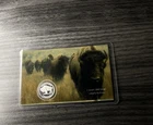 1 gram Silver Buffalo Round In Assay Card