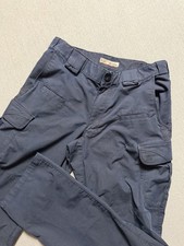 5.11 Tactical Pants Mens 32x32 Blue Stryke Ripstop Cargo Workwear 74369 HOLE