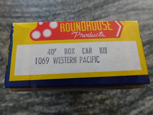Kit escala HO Roundhouse - Kit coche caja 40' #1069 Western Pacific | Zustand: New