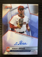 2025 Bowman's Best - Best of 2025 Autographs Robert Arias #B25-RA (AU, RC)