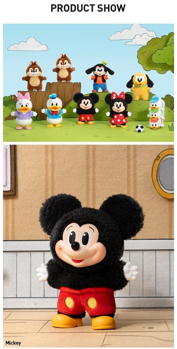 popmart ミッキーファミリー 1ボックス POPMART Mickey Family Cute Together Keychain Series One Set
