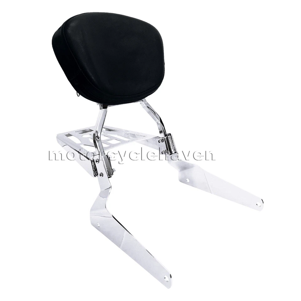 Respaldo Kawasaki Vulcan 500 EN500 LTD Sissy Bar con portaequipajes Foto 2 de 4