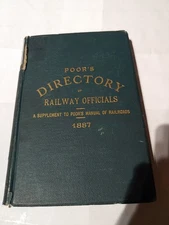Poor's directory of railway officials and railway directors. 1887