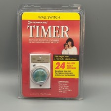 Intermatic Programmable Electronic Wall Switch Security Timer Model EJ341C NEW