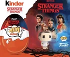 Set of 3 Kinder Egg Stranger Things Limited Edition Rare Collectible