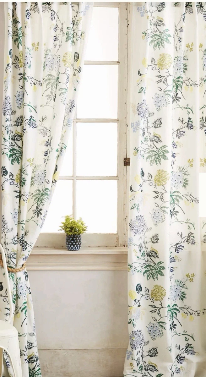 Anthropologie Garden Buzz カーテン かわいい 新生活 Anthropologie Floral Window Curtains & Drapes for sale - eBay
