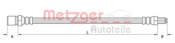 Fits METZGER 4110559 BRAKE JOSE