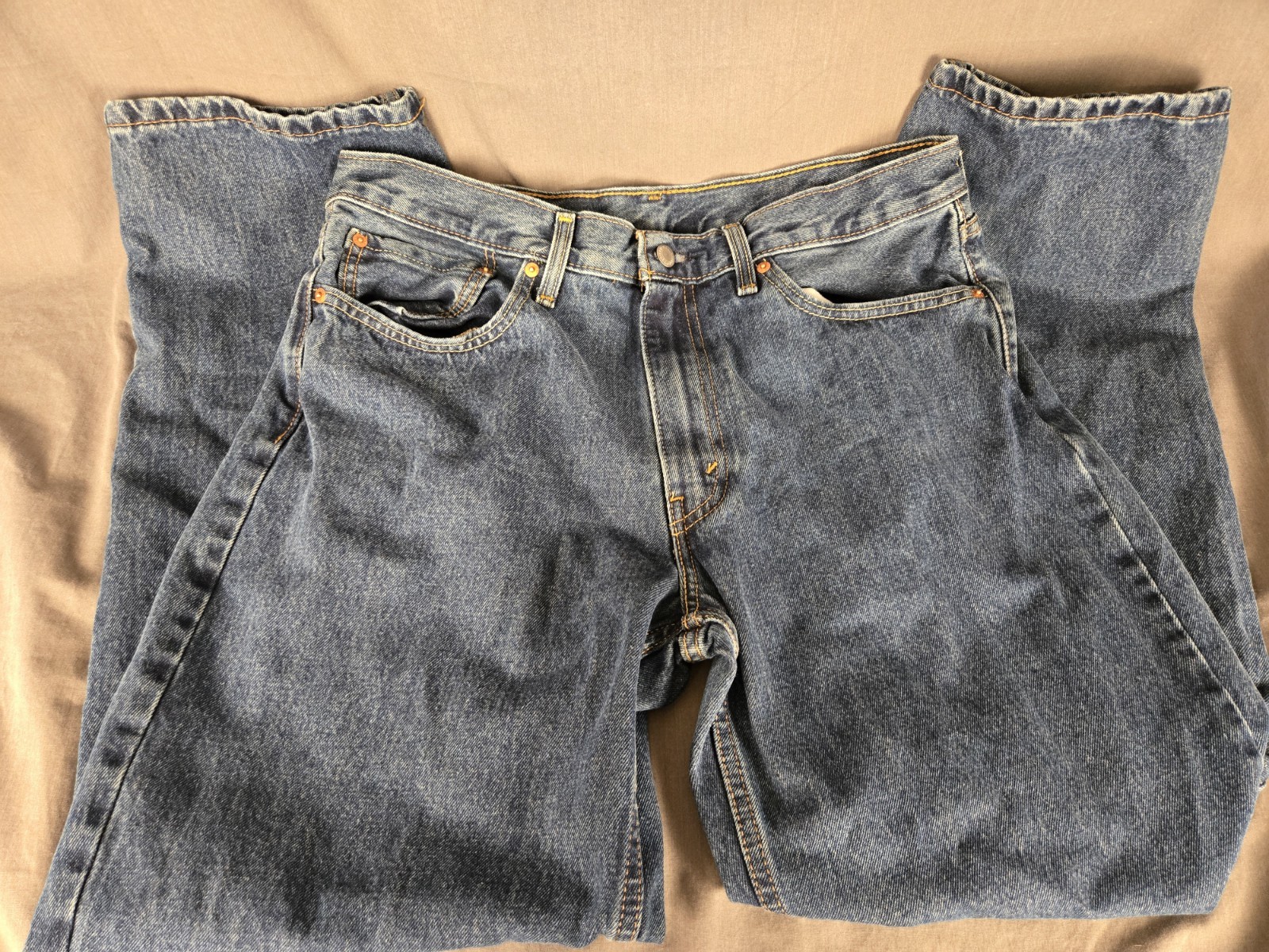 Levi’s 550 Relaxed Fit Jeans Men’s 36x32 Blue Denim