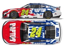 William Byron 2026 24 RAPTOR ARC 1:24 Scale Diecast NASCAR Model Car