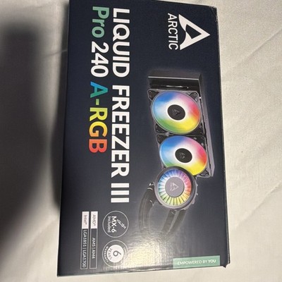 Arctic Liquid Freezer III Pro 240 A-RGB  AIO CPU Cooler Black - NEW