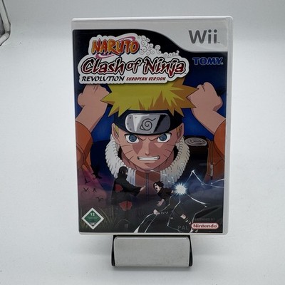 Naruto Clash of Ninja Revolution Nintendo Wii Disc in OVP CIP