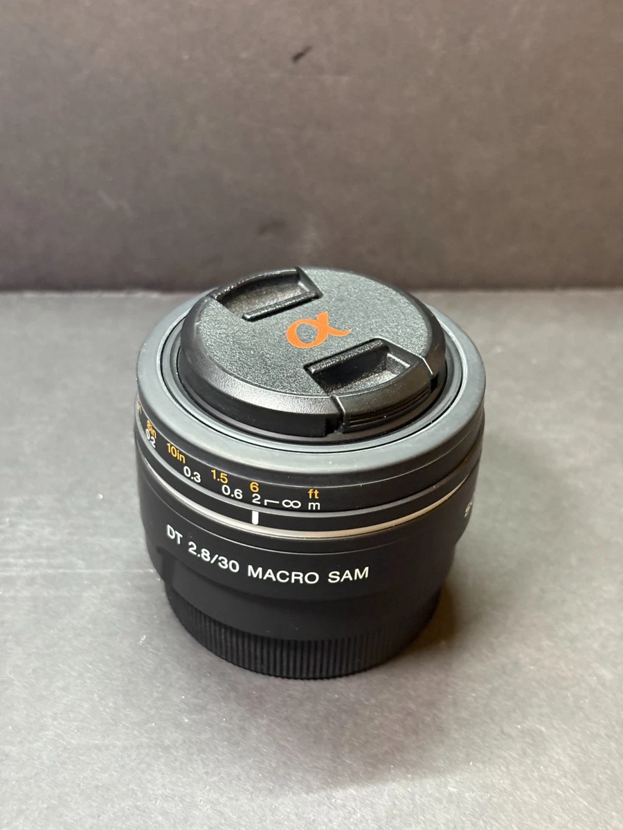 Sony DT f/2.8 Camera Lenses 30mm Focal for sale | eBay