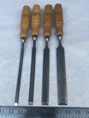 Buck patternmaker Bevel edge chisels Wood Carving Tool Set